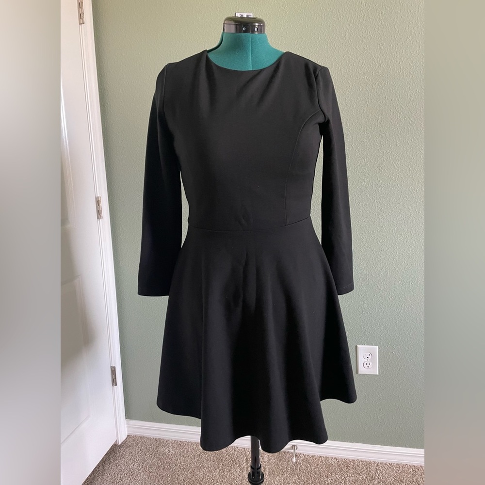 Lulus Black Long Sleeve Dress
